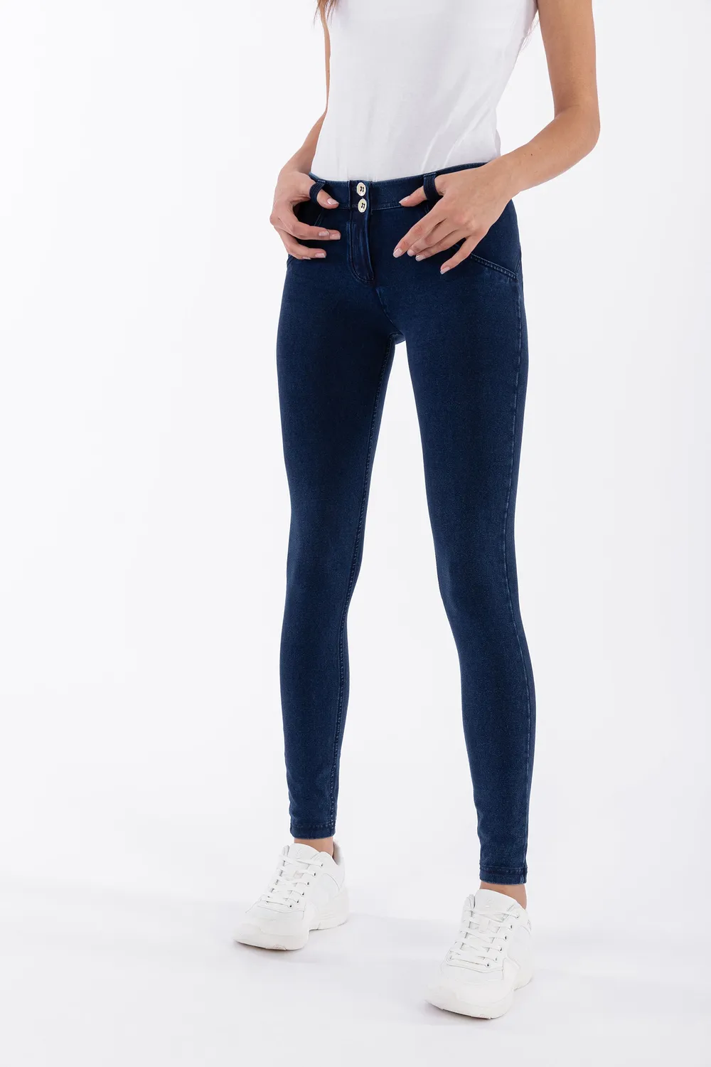 Freddy WR.UP Jeggings Damen Dunkelblau Skinny Denimstretch