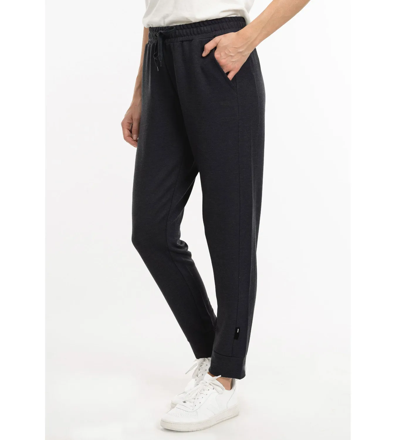 LPO Babette Hose Damen schwarz Cosy Terry