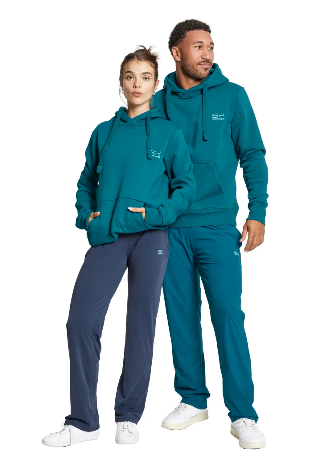 SPORTKIND Tennis Padel Hoodie XXL einfarbig