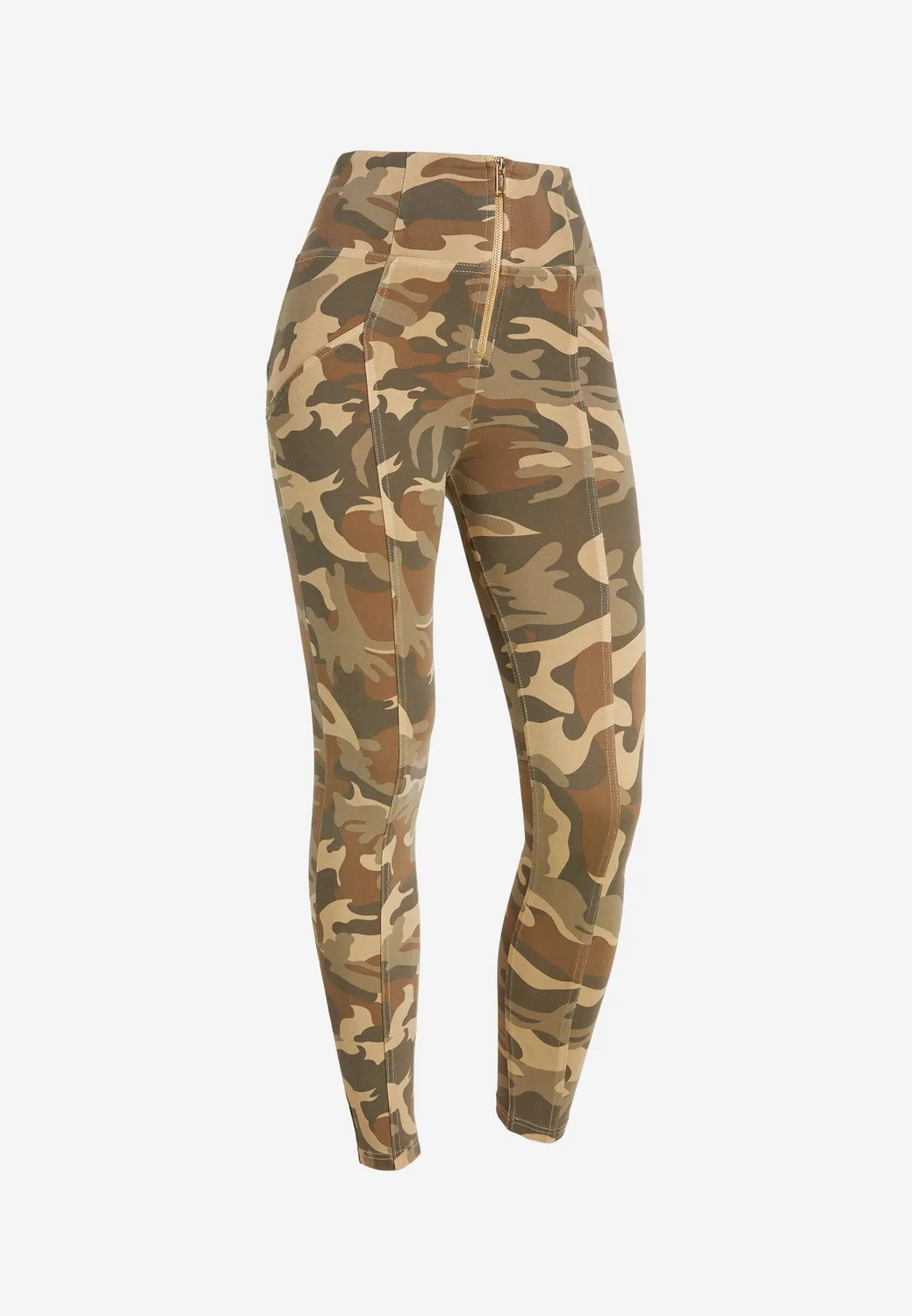 Freddy WR.UP Hose Camouflage Beige Superskinny
