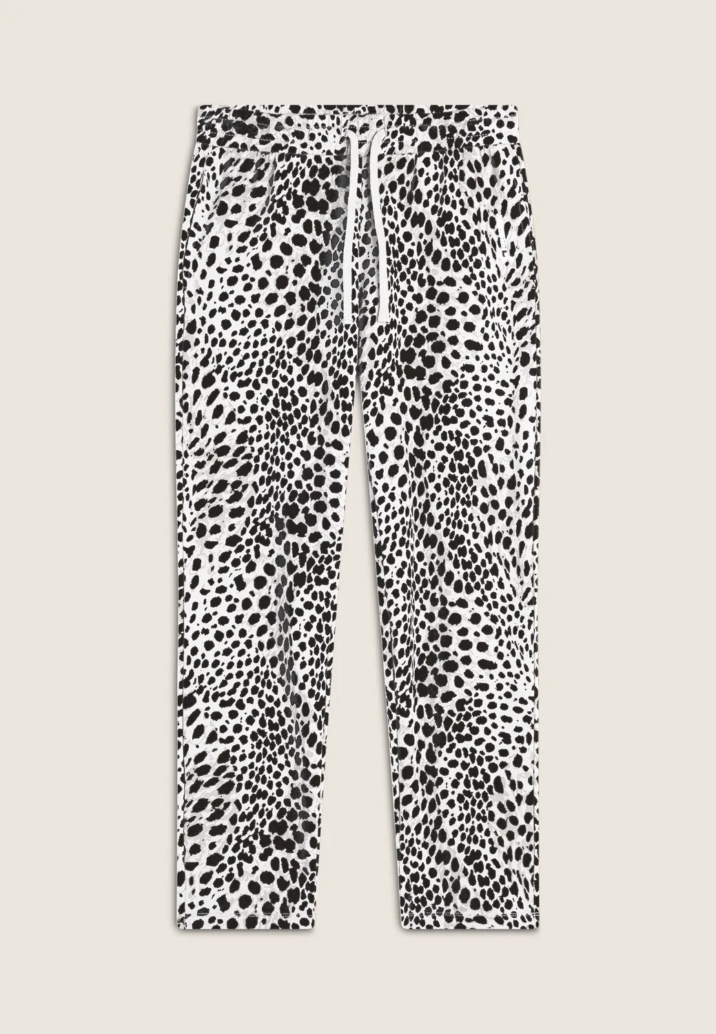 Freddy Jogger Damen Leopard Beige Regular Fit