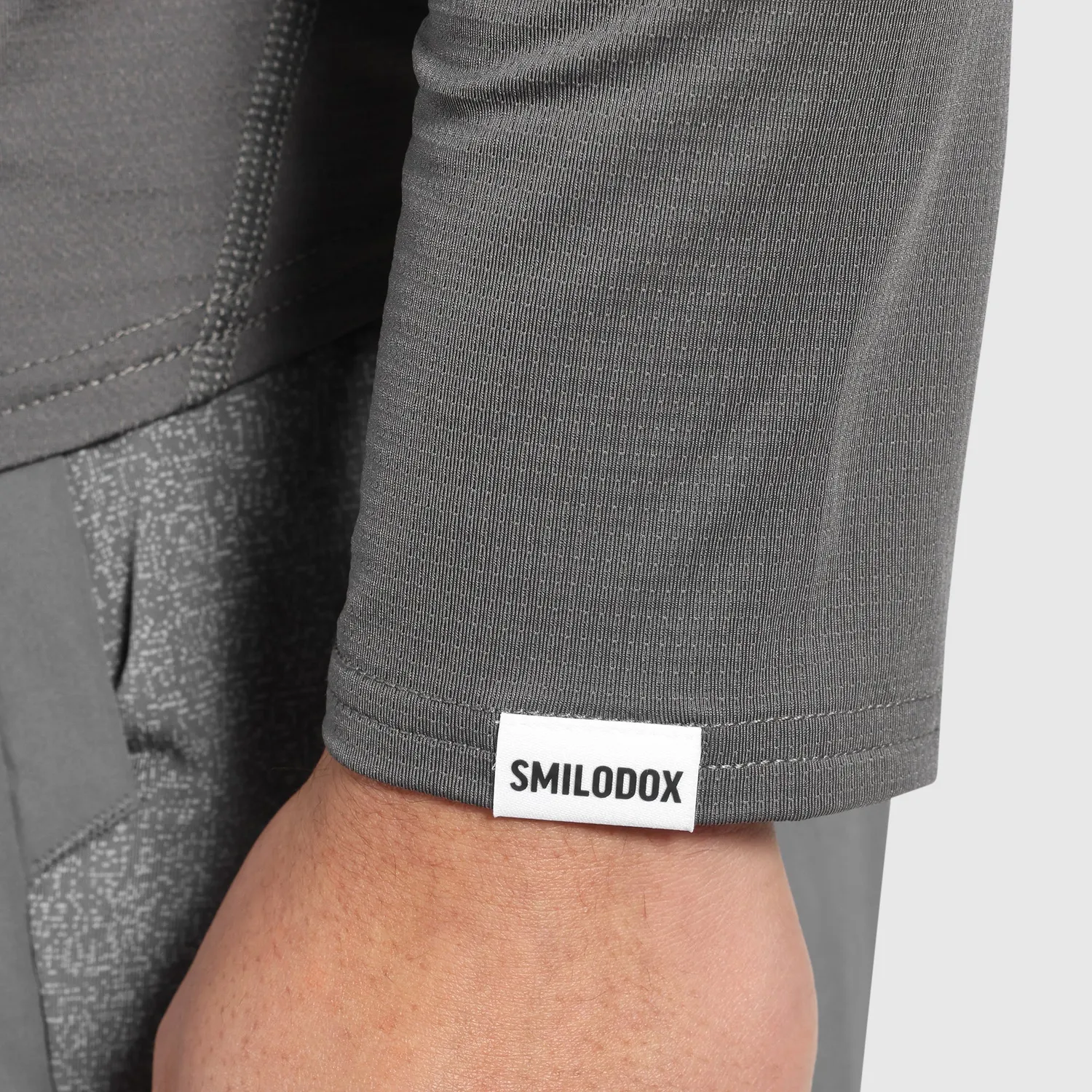 Smilodox Powerfit Longsleeve Herren Schwarz Atmungsaktiv