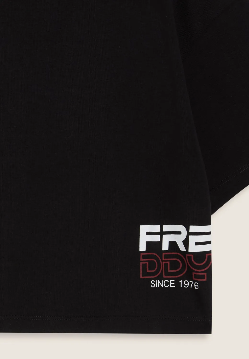 Freddy Oversize Cropped Mädchen T-Shirt Baumwolle