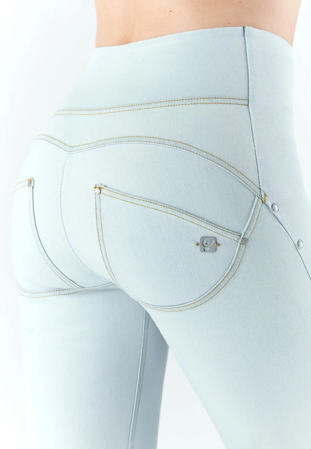 Freddy WR.UP Jeans Push-up Damen High Waist Wide Leg