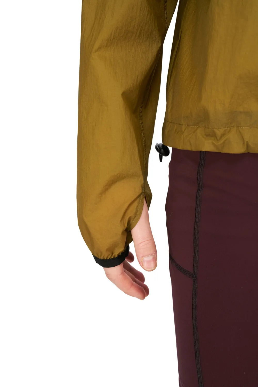 UNNA Smiles Windstopper Laufjacke Gold Olive Herren