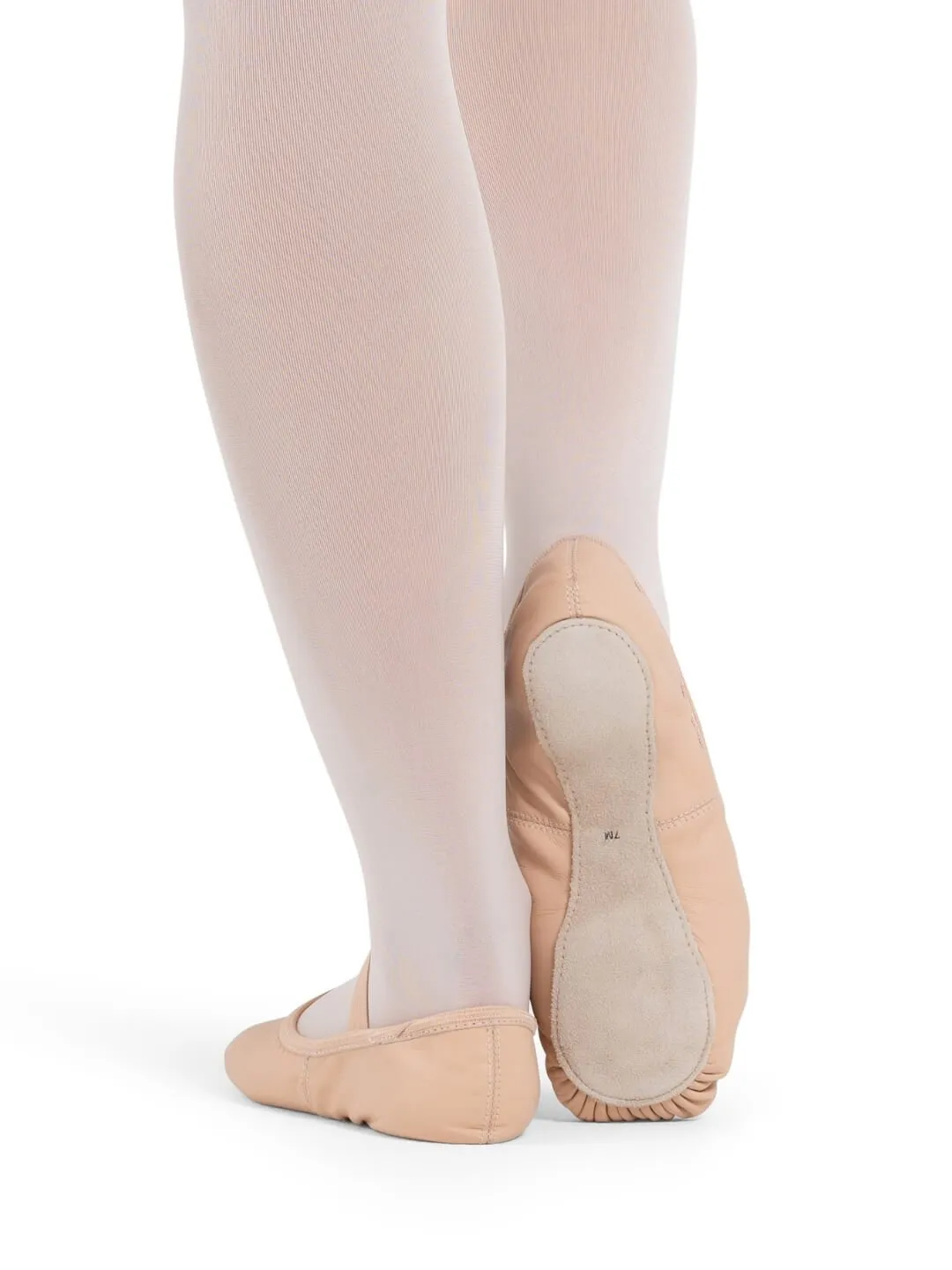 Capezio Luna V100W Ballettschuh Ballet Pink volle Sohle