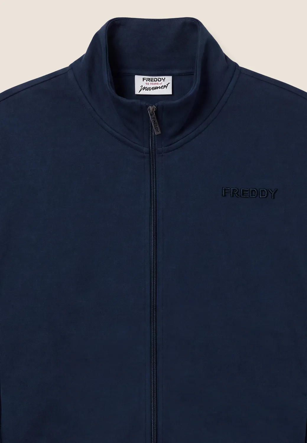 Freddy Zip Trainingsanzug Herren Dress Blue Baumwolle