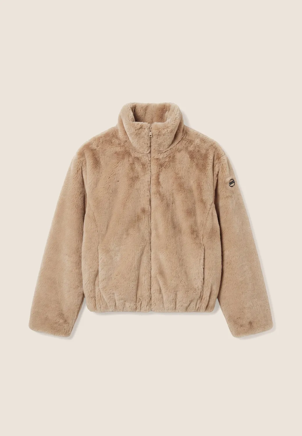Freddy Kunstfell Jacke Chanterelle M45 Zip Kragen
