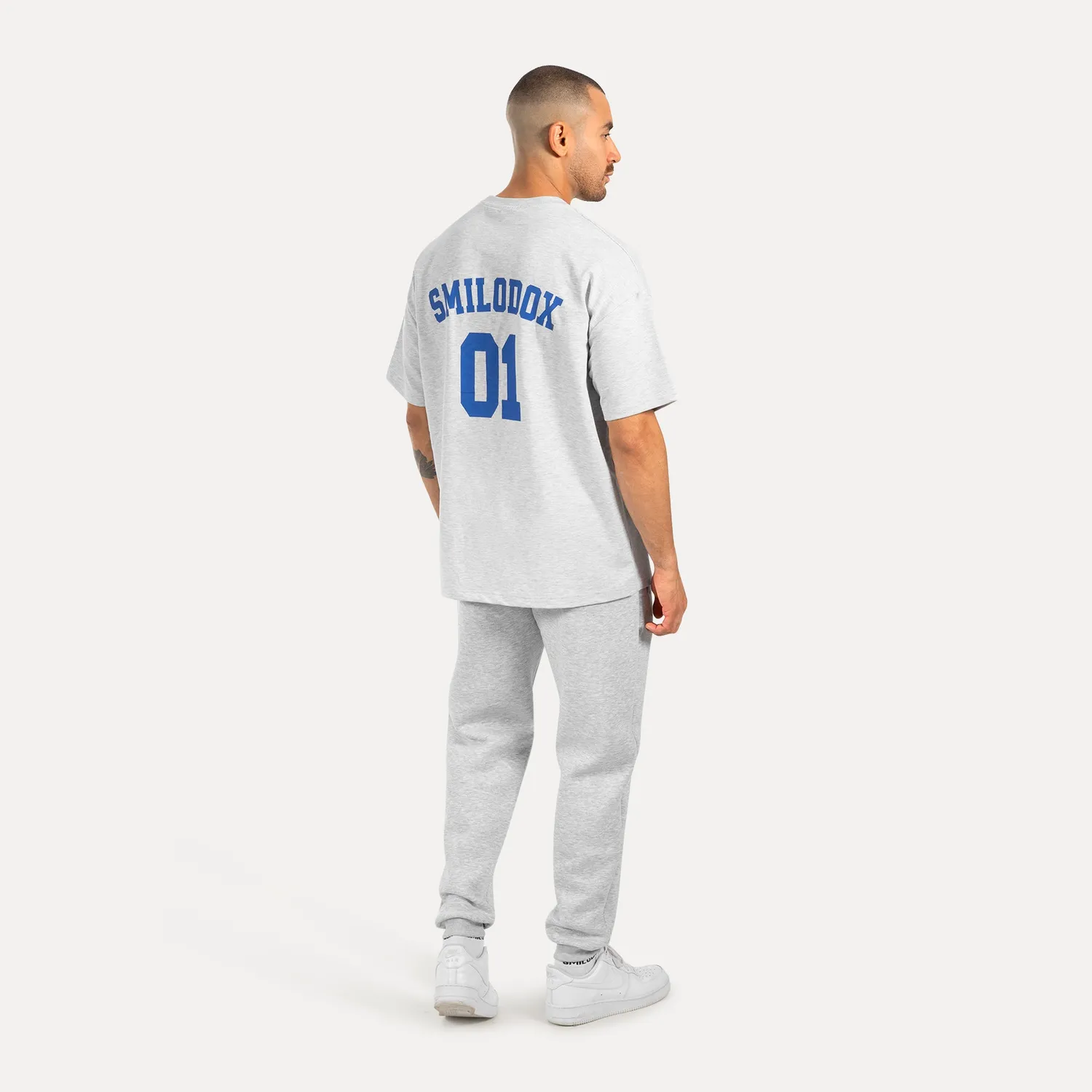 Smilodox Lunara Rayk T-Shirt Herren Schwarz Oversize