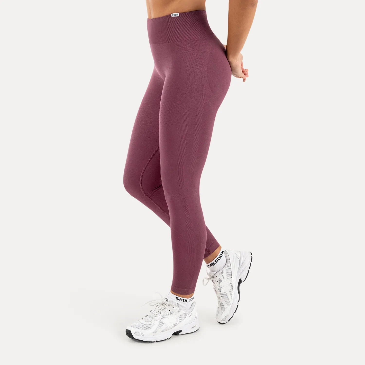 Smilodox Cetrina Vonda Scrunch Leggings Schwarz Push-up