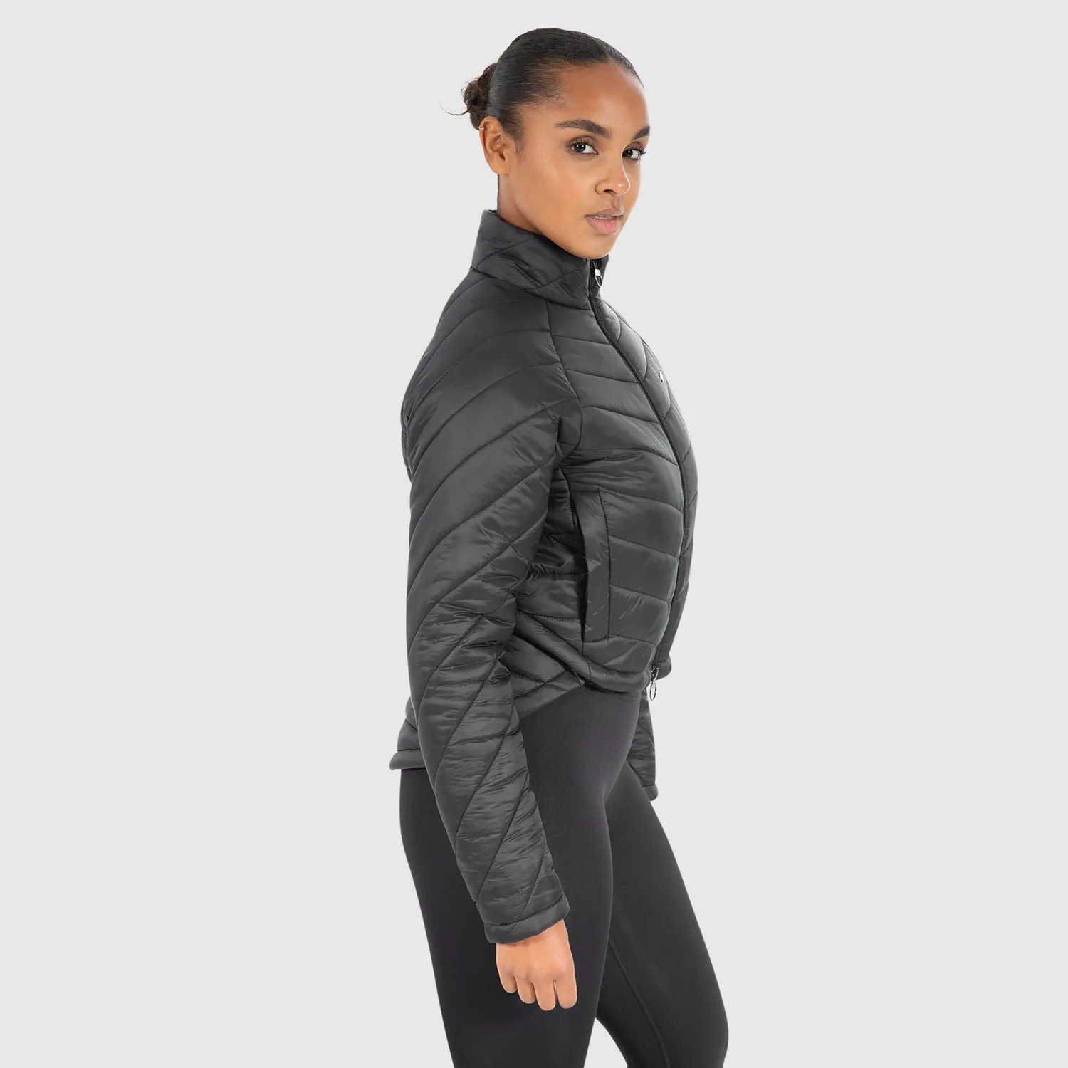 Smilodox Sila Outdoorjacke Damen Schwarz isoliert