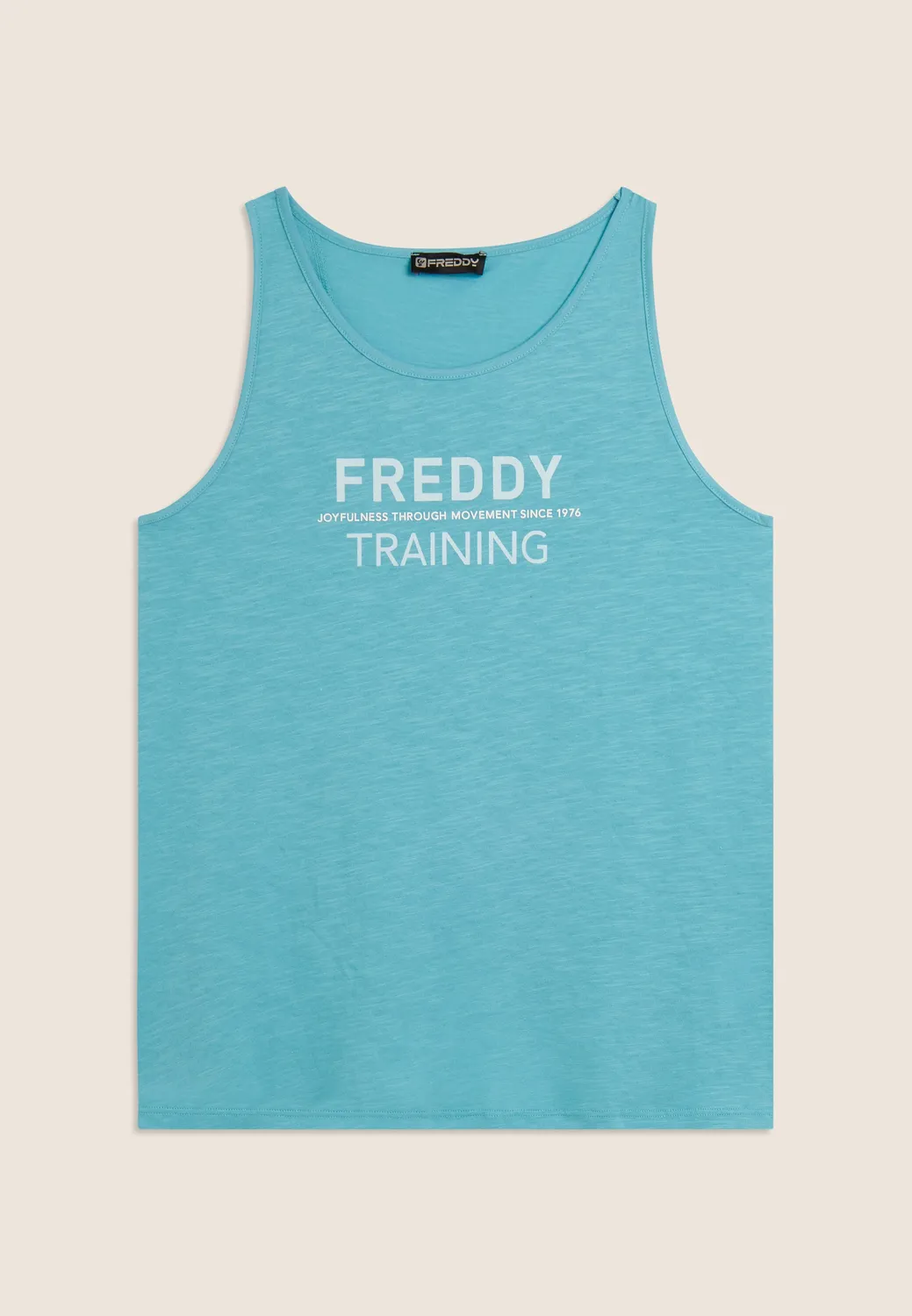 Freddy Training Tanktop Damen Flammgarn Glitzer
