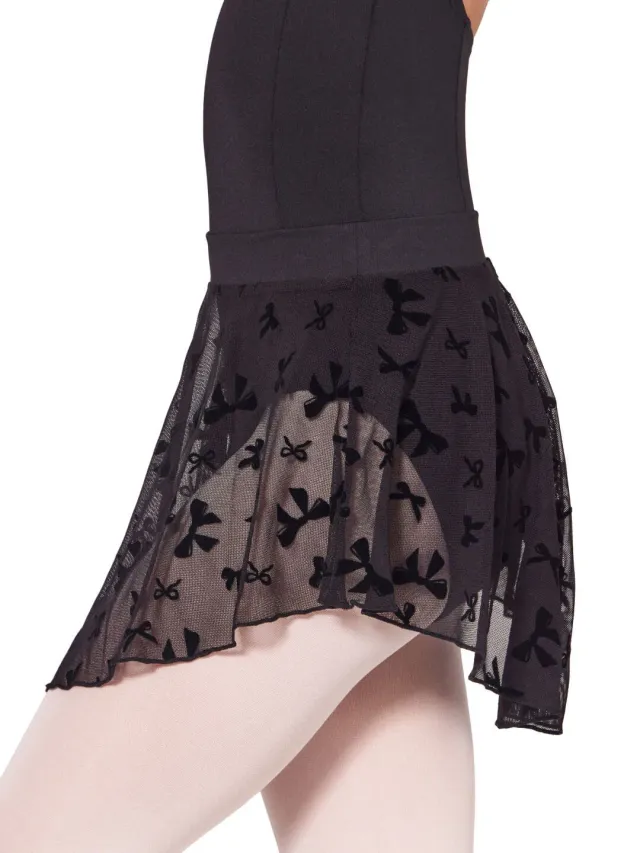 Capezio Take a Bow Charm Ballettrock Kinder Schwarz