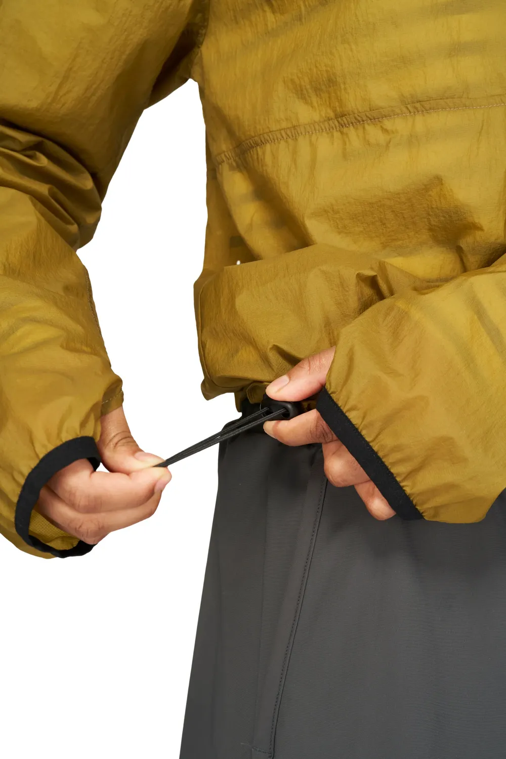 UNNA Smiles Windstopper W Laufjacke Gold Olive leicht