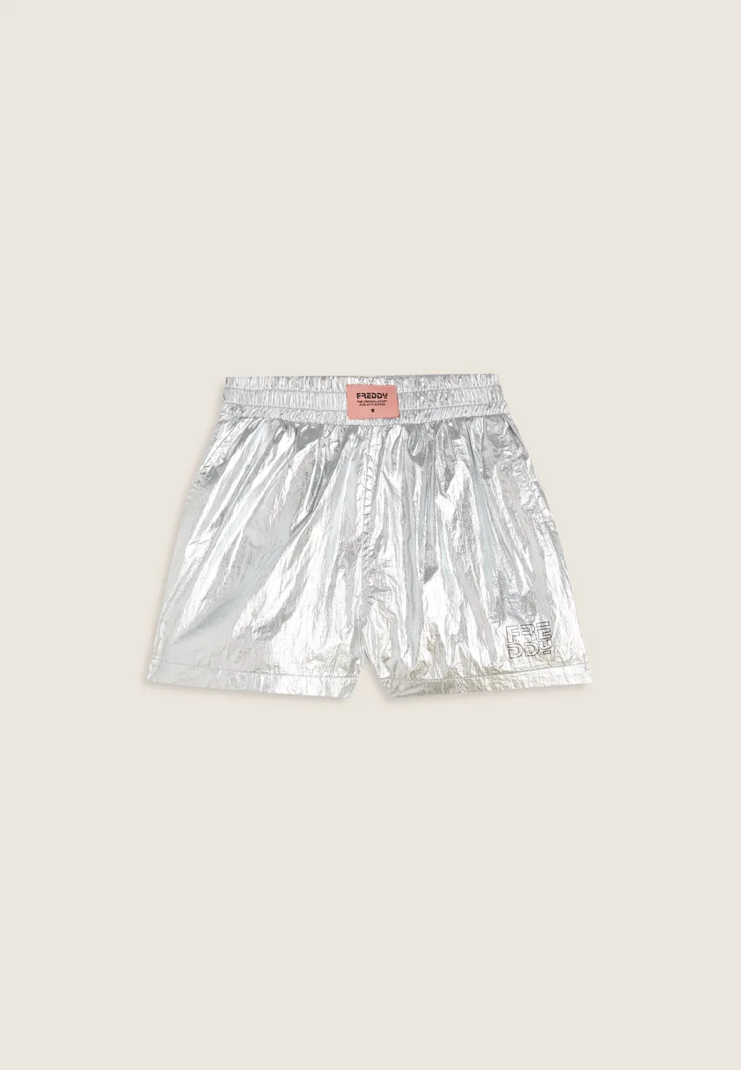 Freddy Shorts Mädchen Silber Coated glänzend