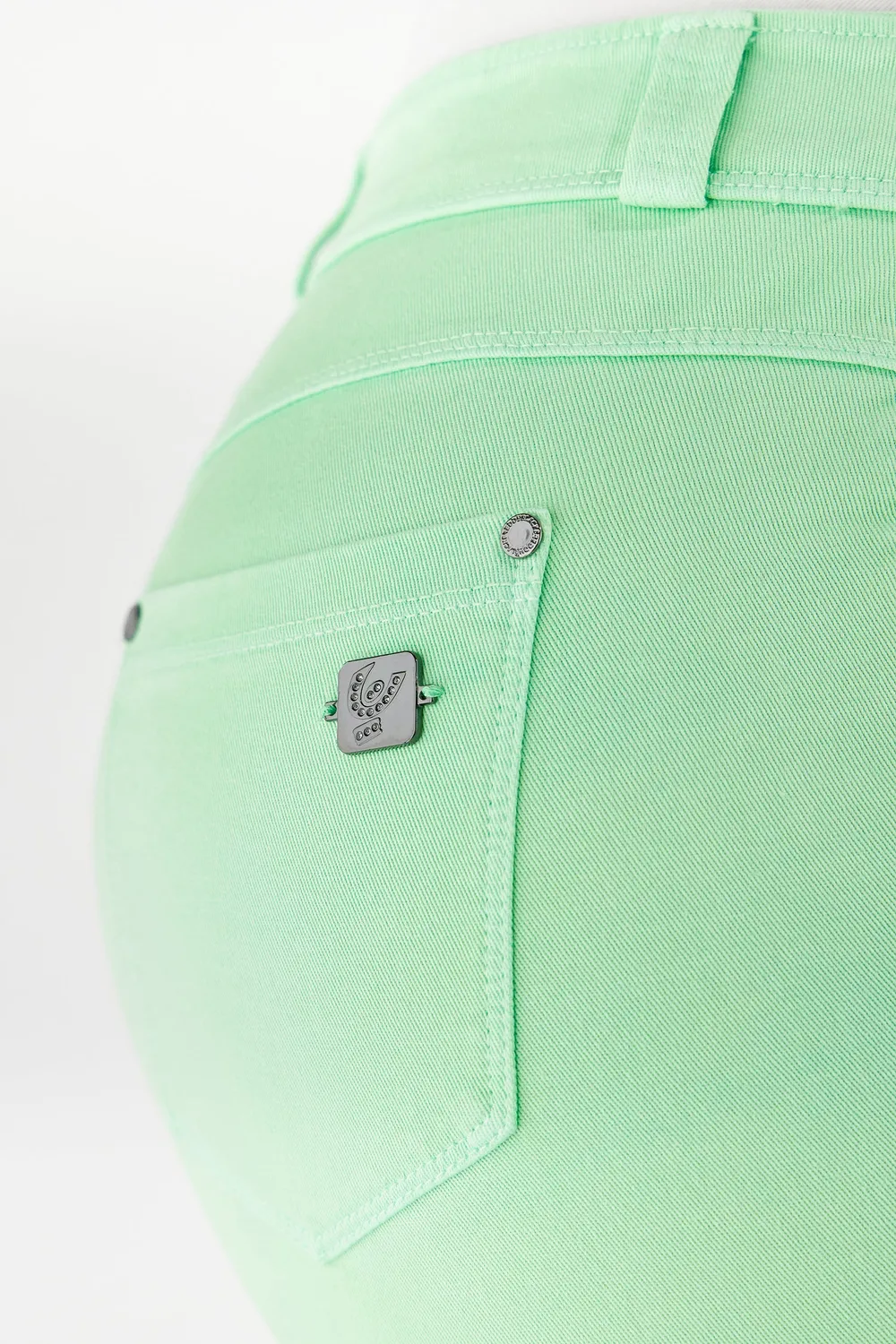 Freddy Black Slim Jeans Green Ash Stretch Fünftaschen