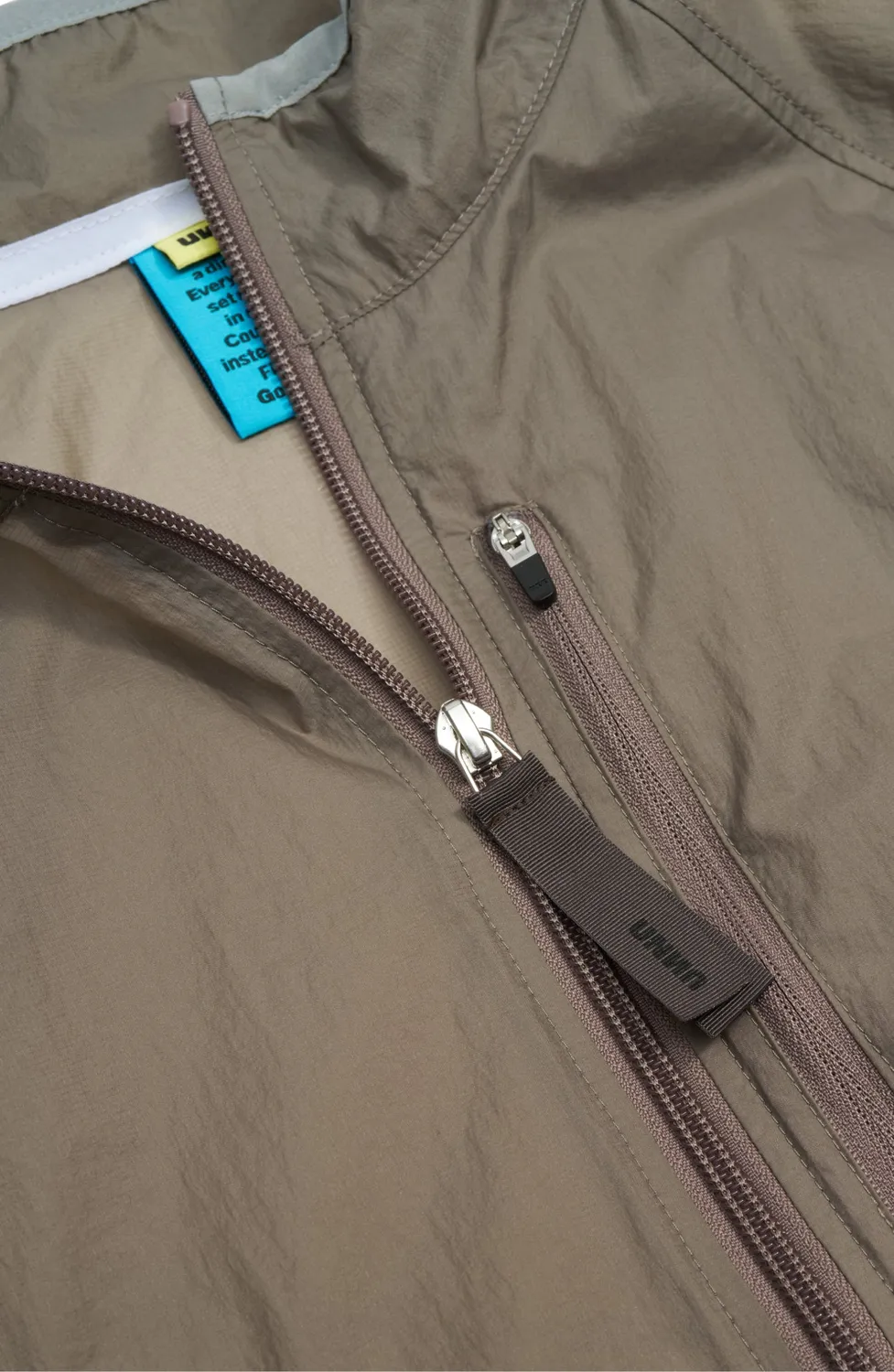 UNNA Smiles Windstopper Jacke Stone Grey winddicht