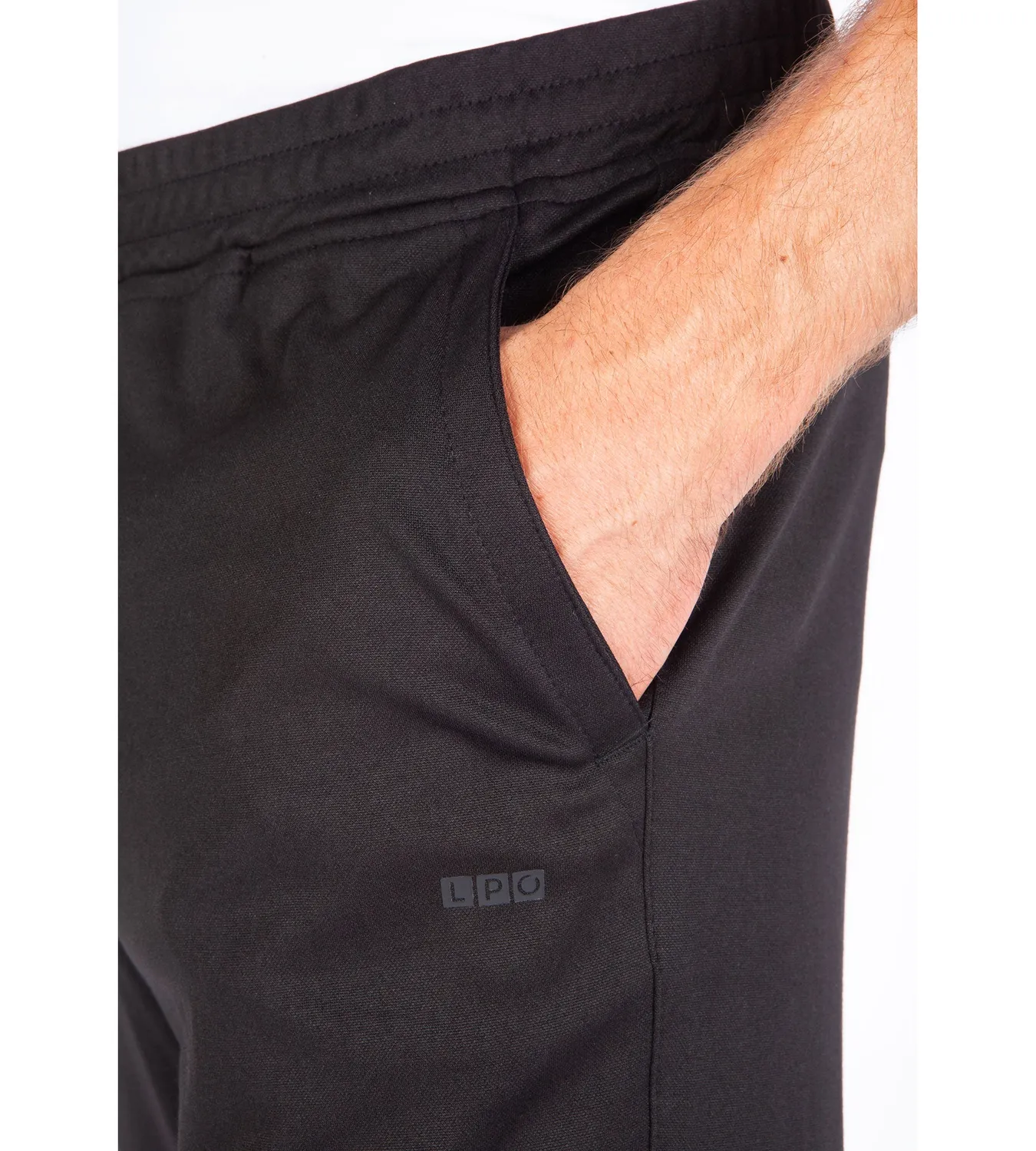 LPO Gabriel Hose Herren schwarz Poly Terry