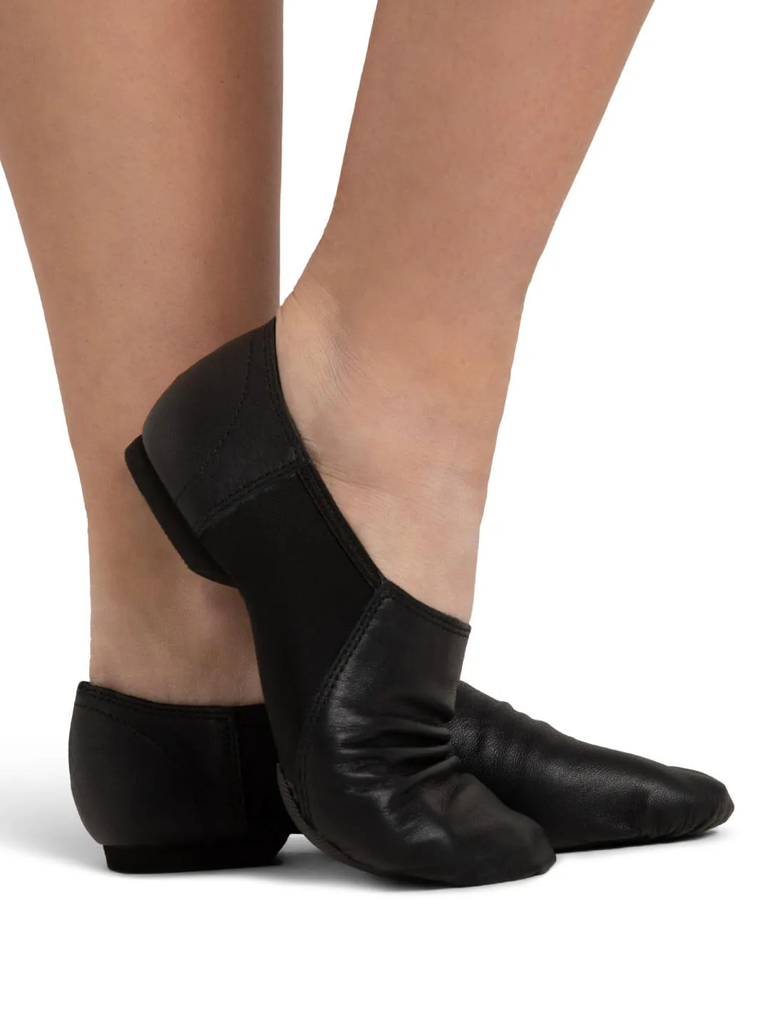 Capezio Essentials Nova V505W Jazzschuhe Schwarz Leder