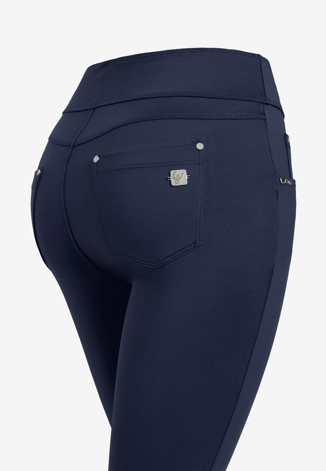 Freddy N.O.W. Leggings Saphirblau Superskinny 7/8