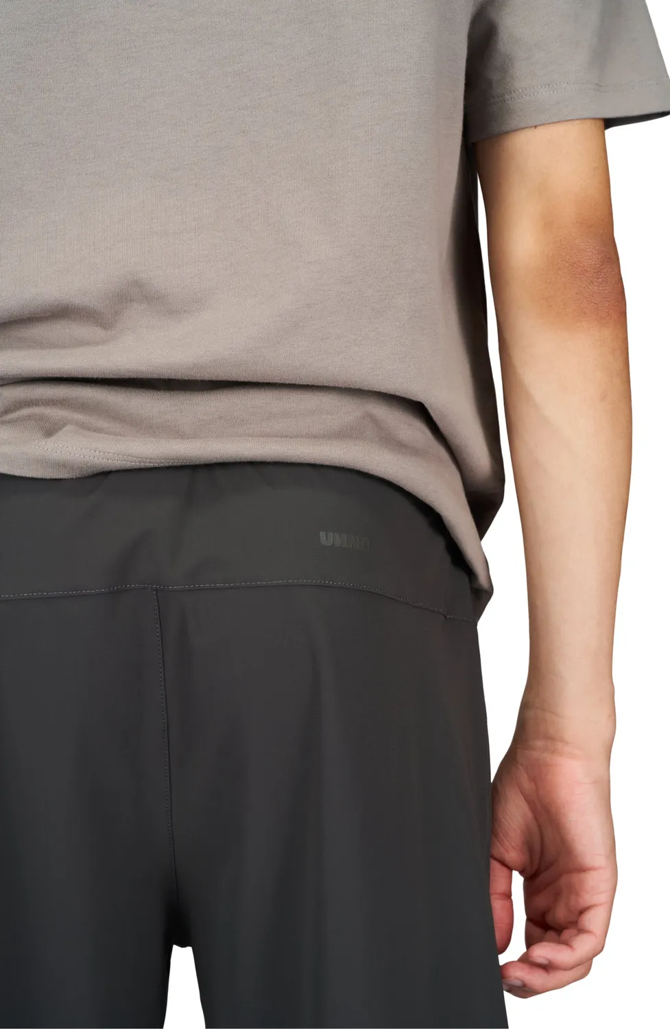 UNNA Everywhere Pants Herren Laufhose Dunkelgrau Zip