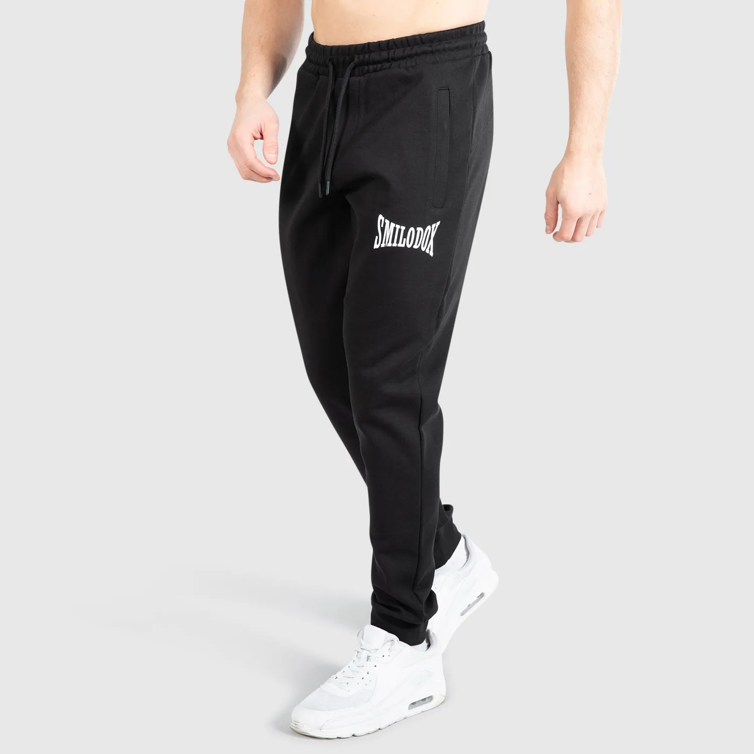 Smilodox Sorea Classic Pro Jogginghose Herren Schwarz Slim