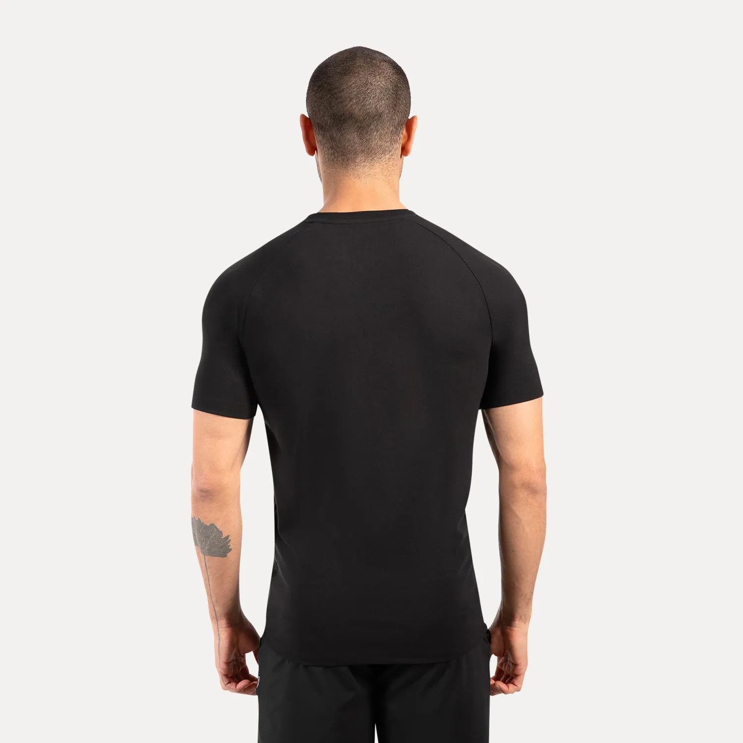 Smilodox Delian T-Shirt Herren Schwarz Regular