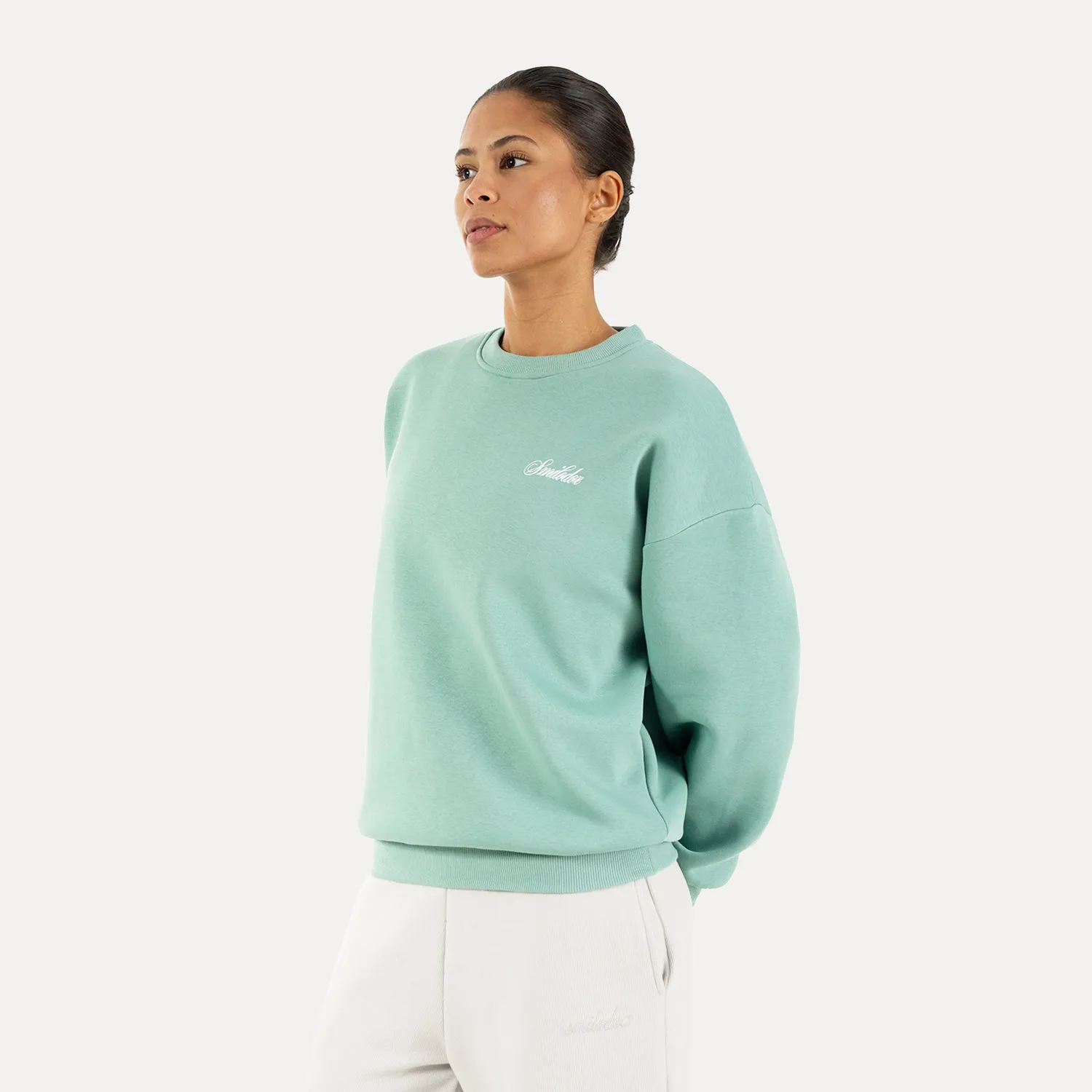 Smilodox Lunara Feyd Sweatshirt Lila Oversize Unisex