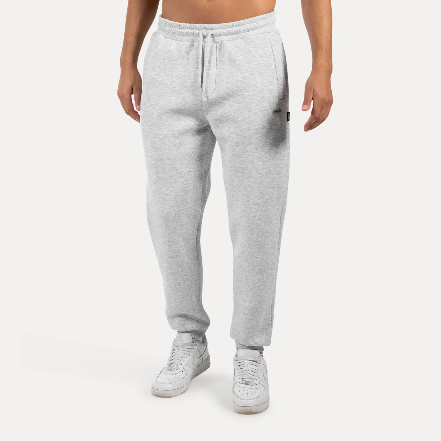 Smilodox Sorea Ilyas Jogginghose Herren Schwarz Baumwolle