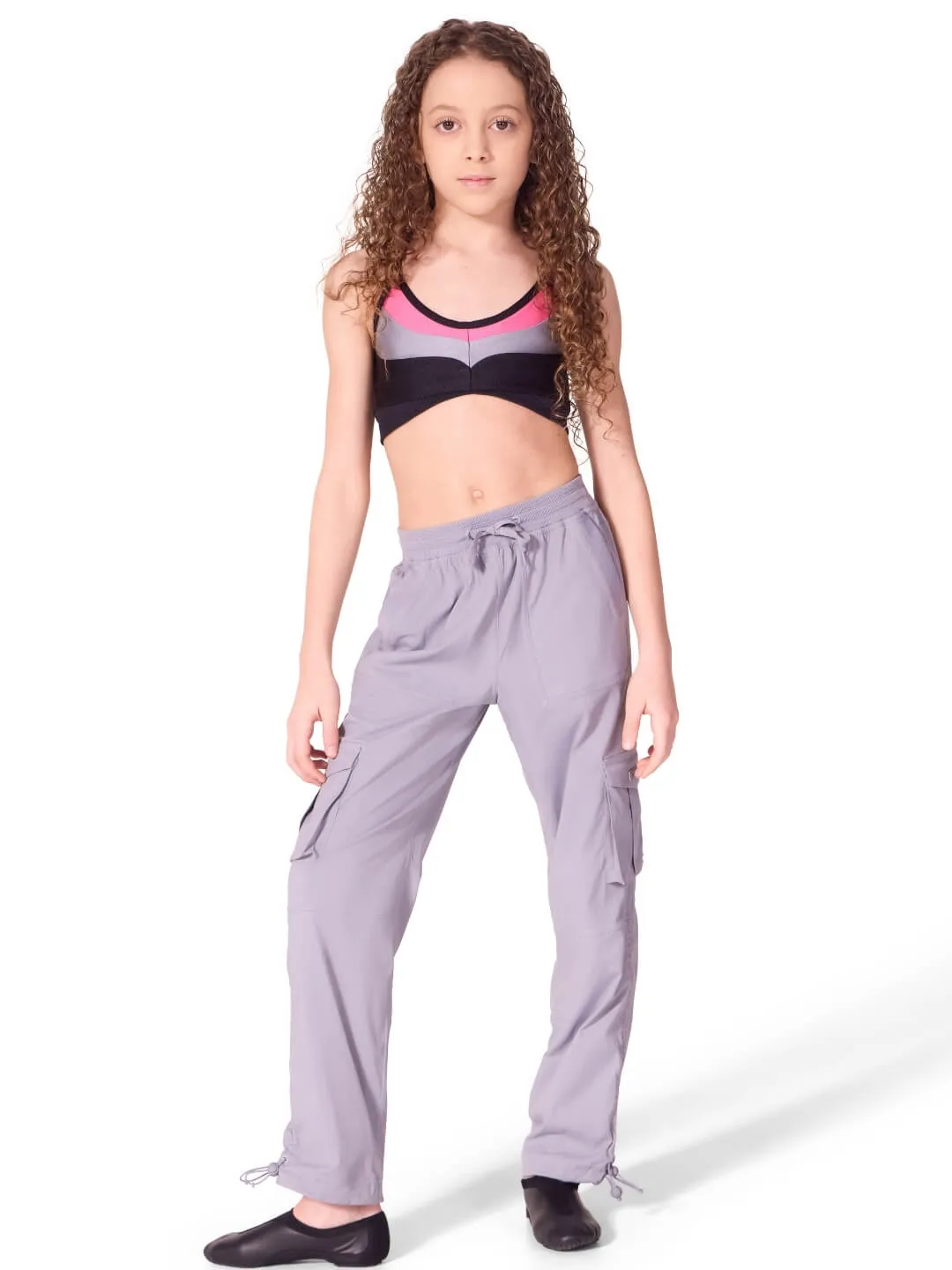 Capezio Dance Dynamics F12555C Studio Joggers Schwarz Kinder