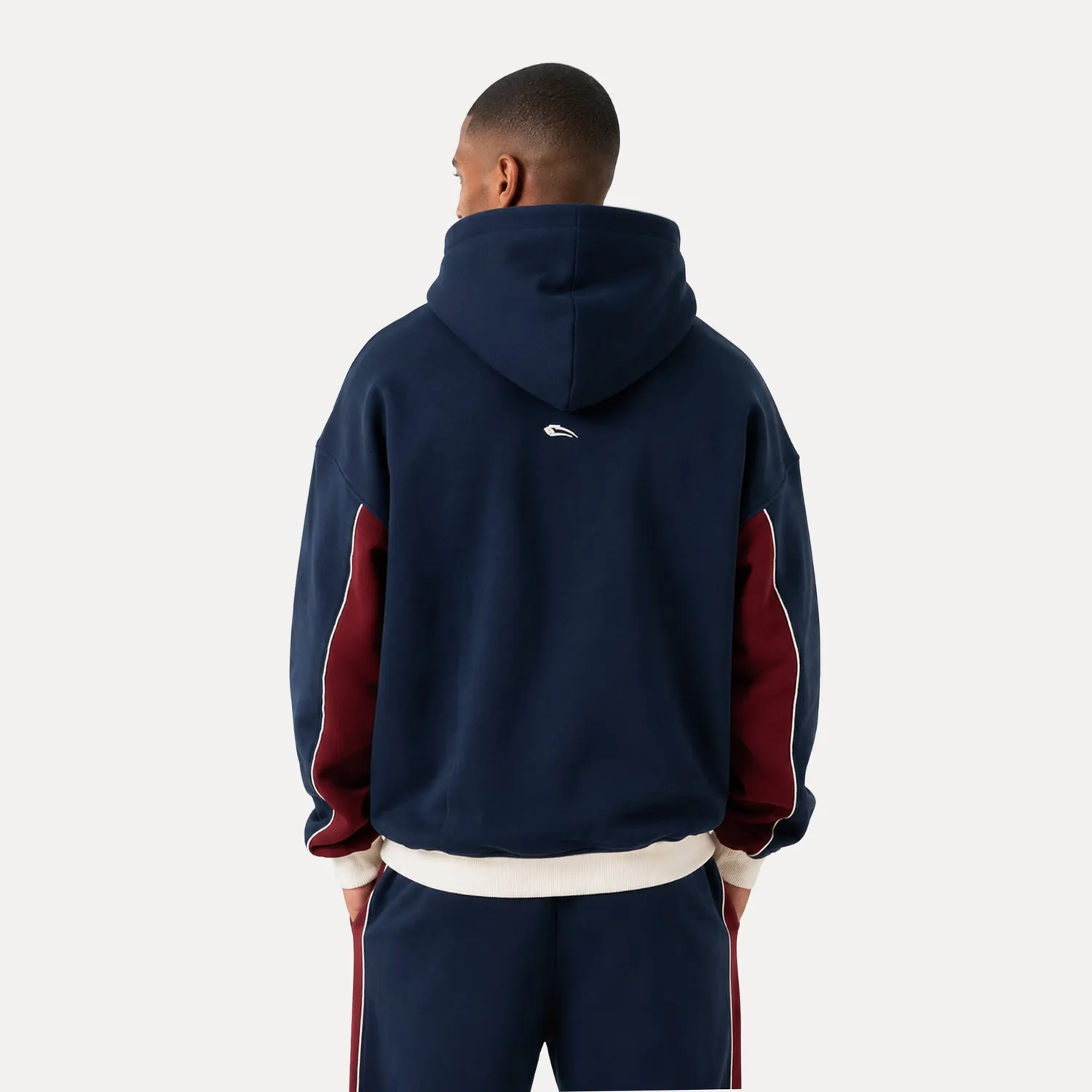 SMILODOX x FILA Tremiti Hoodie Schwarz Herren