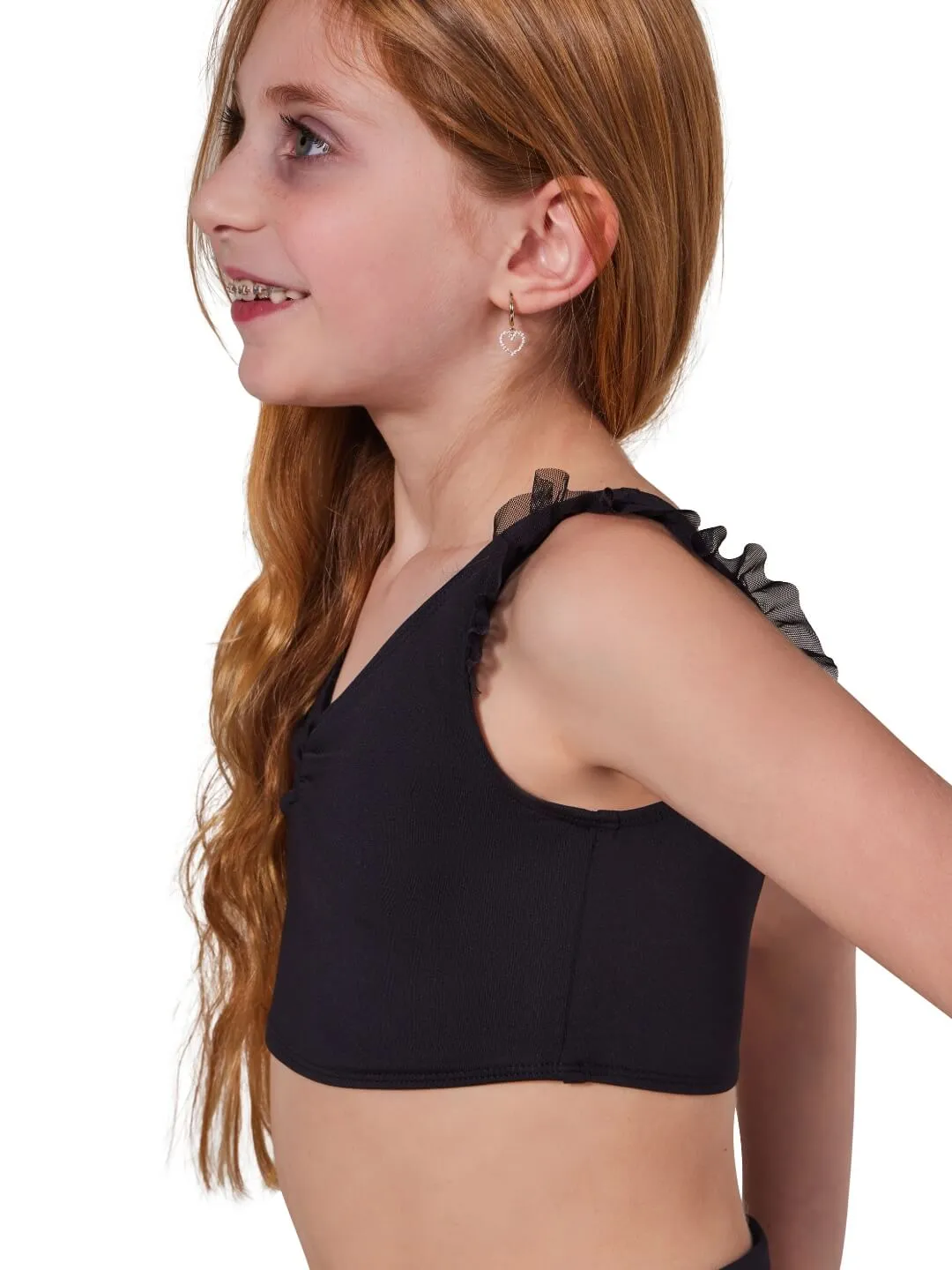 Capezio Coming Up Roses Rosy Top F12436C Kindertop Pink Mesh