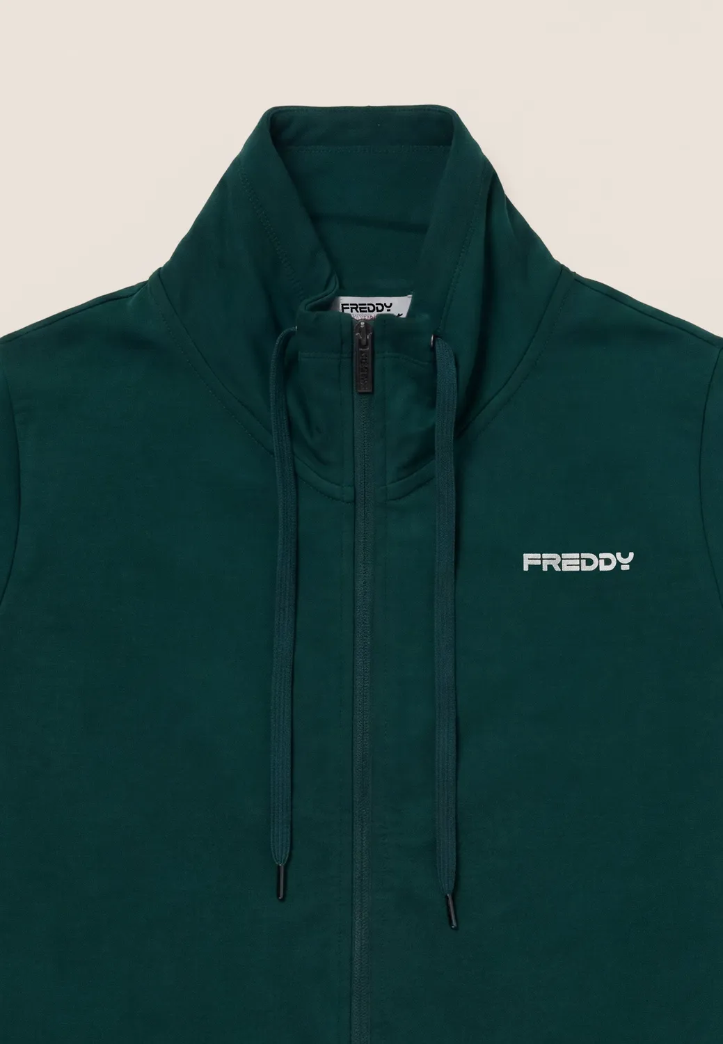 Freddy Trainingsanzug Damen Full-Zip Navy Sticklogo