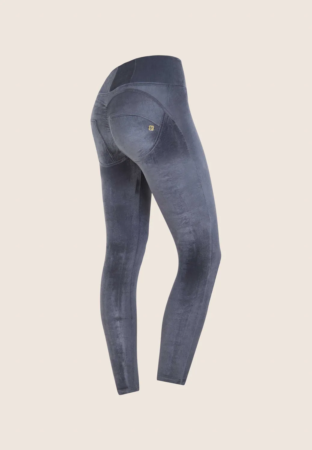 Freddy WR.UP 7/8 Superskinny Samt-Optik High-Waist