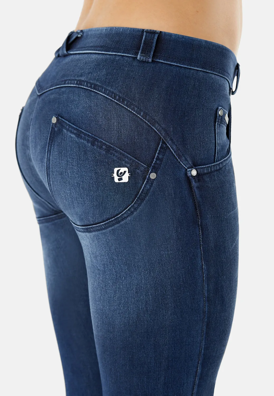 Freddy WR.UP Jeans skinny used dunkel push-up
