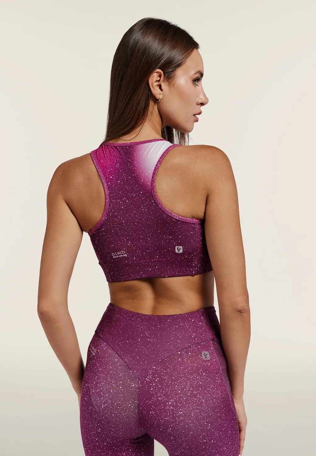Freddy Sport-BH Medium-Support Sternprint fuchsia