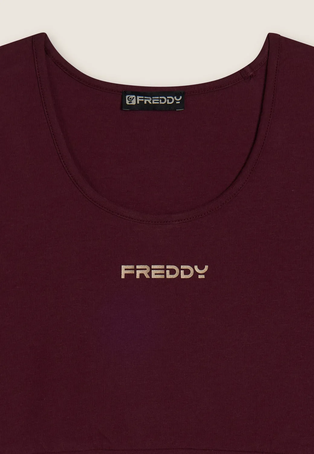 Freddy Sport Top Racerback Medium Support Schwarz
