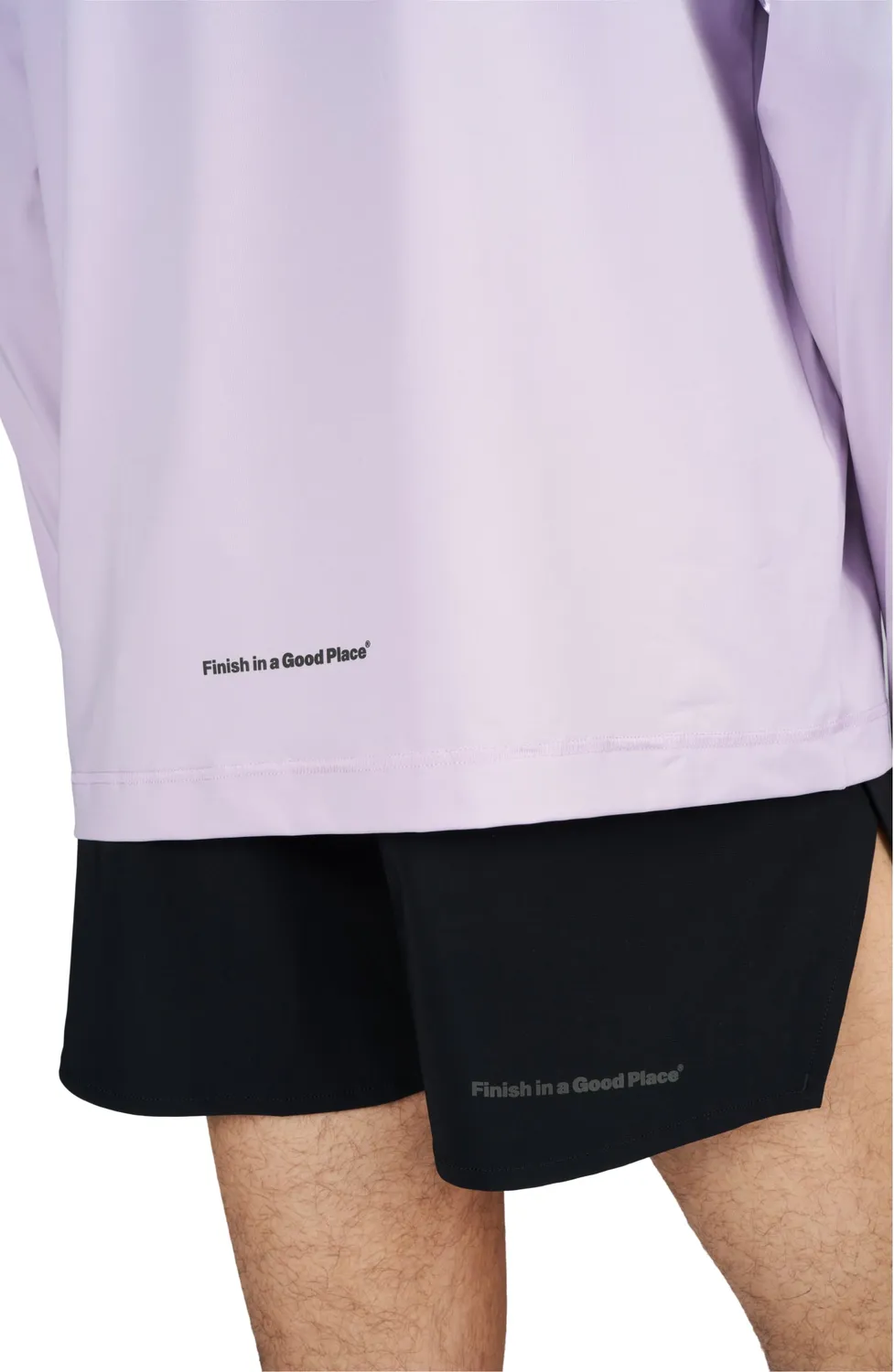UNNA Shiny Long Sleeve Laufshirt dusty orchid leicht