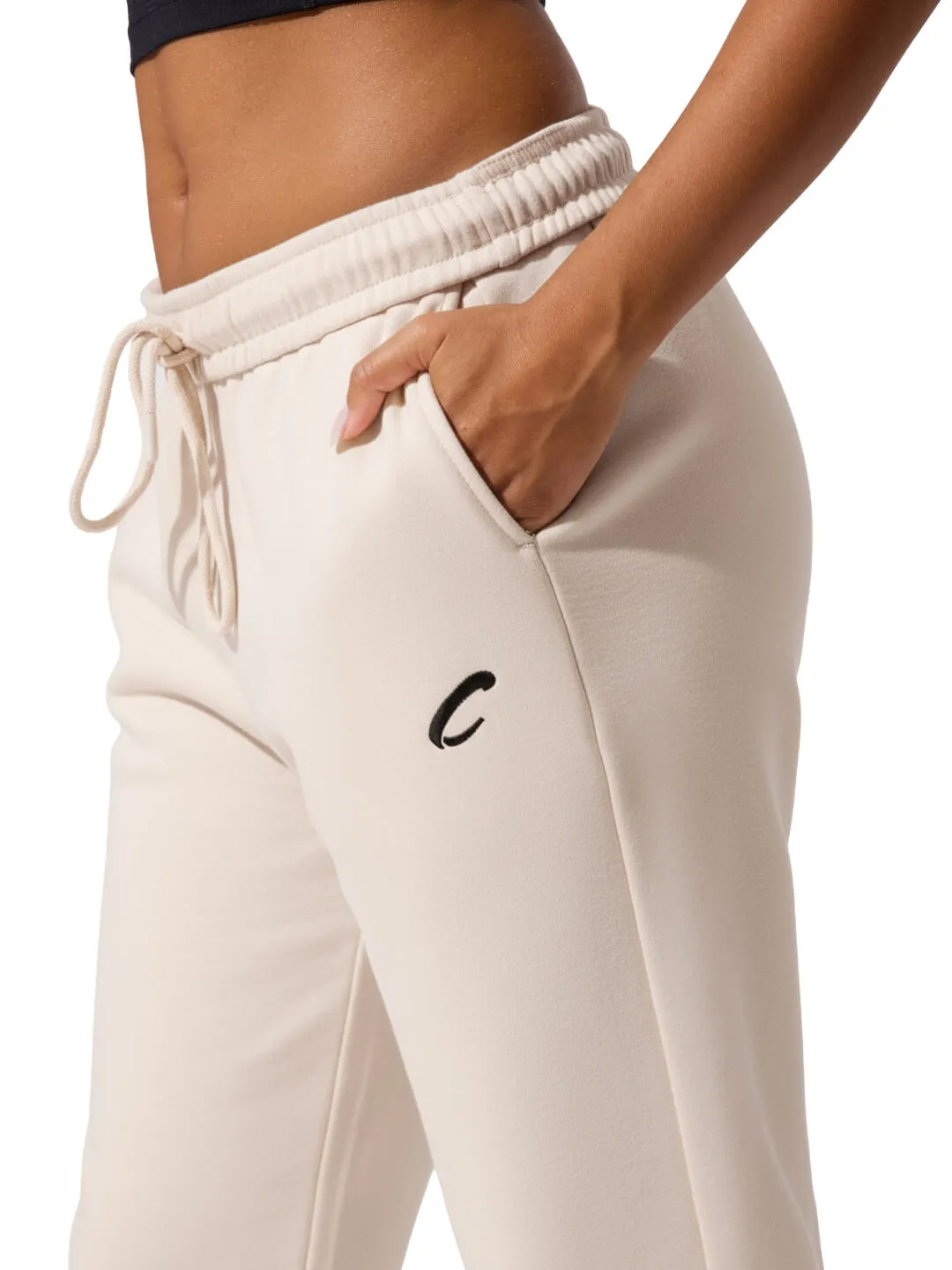 Capezio Varsity F6006U Jogginghose Oatmeal Baumwolle