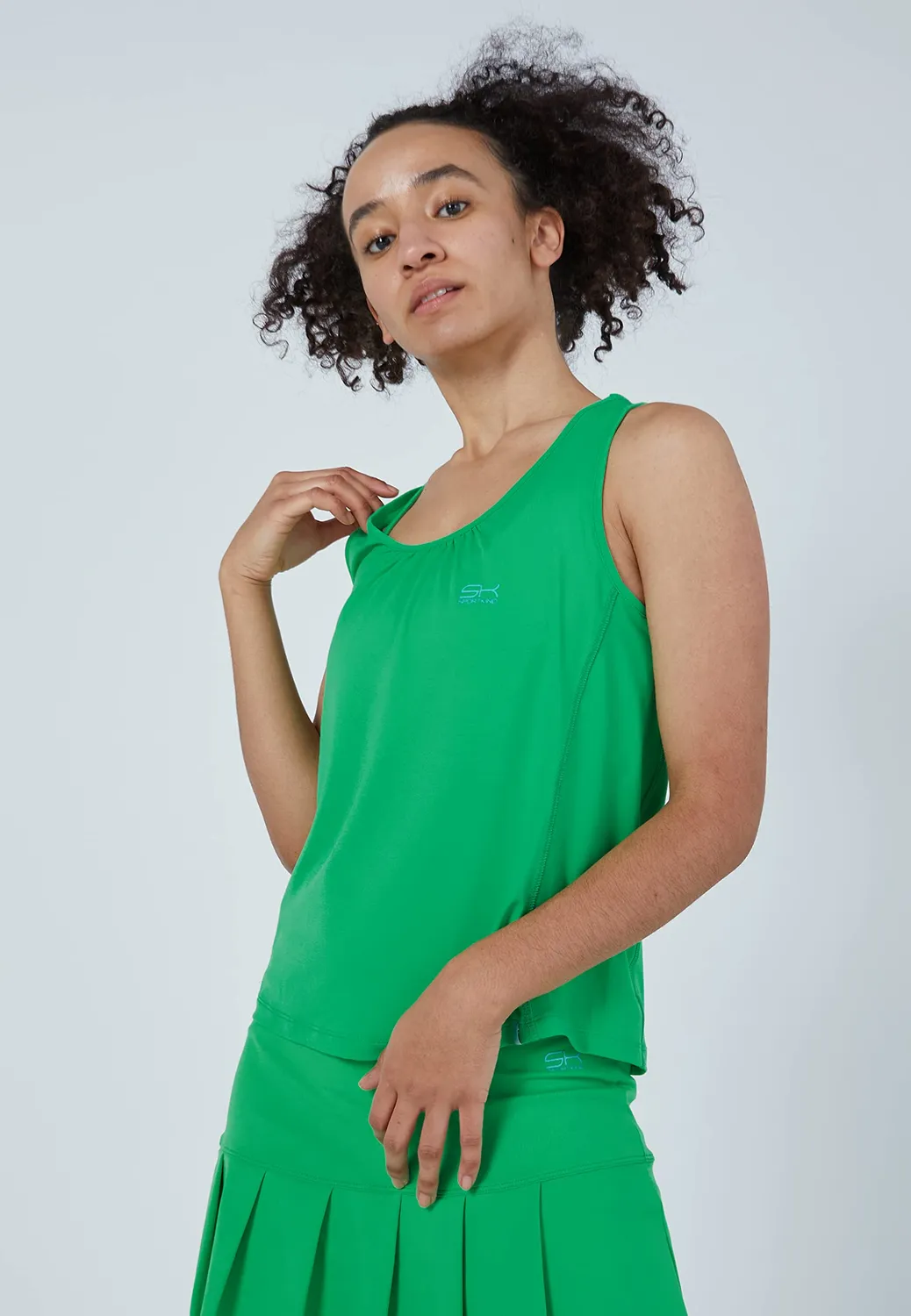 SPORTKIND Loose Fit Tanktop Sport Top Gr.158 UV-Schutz