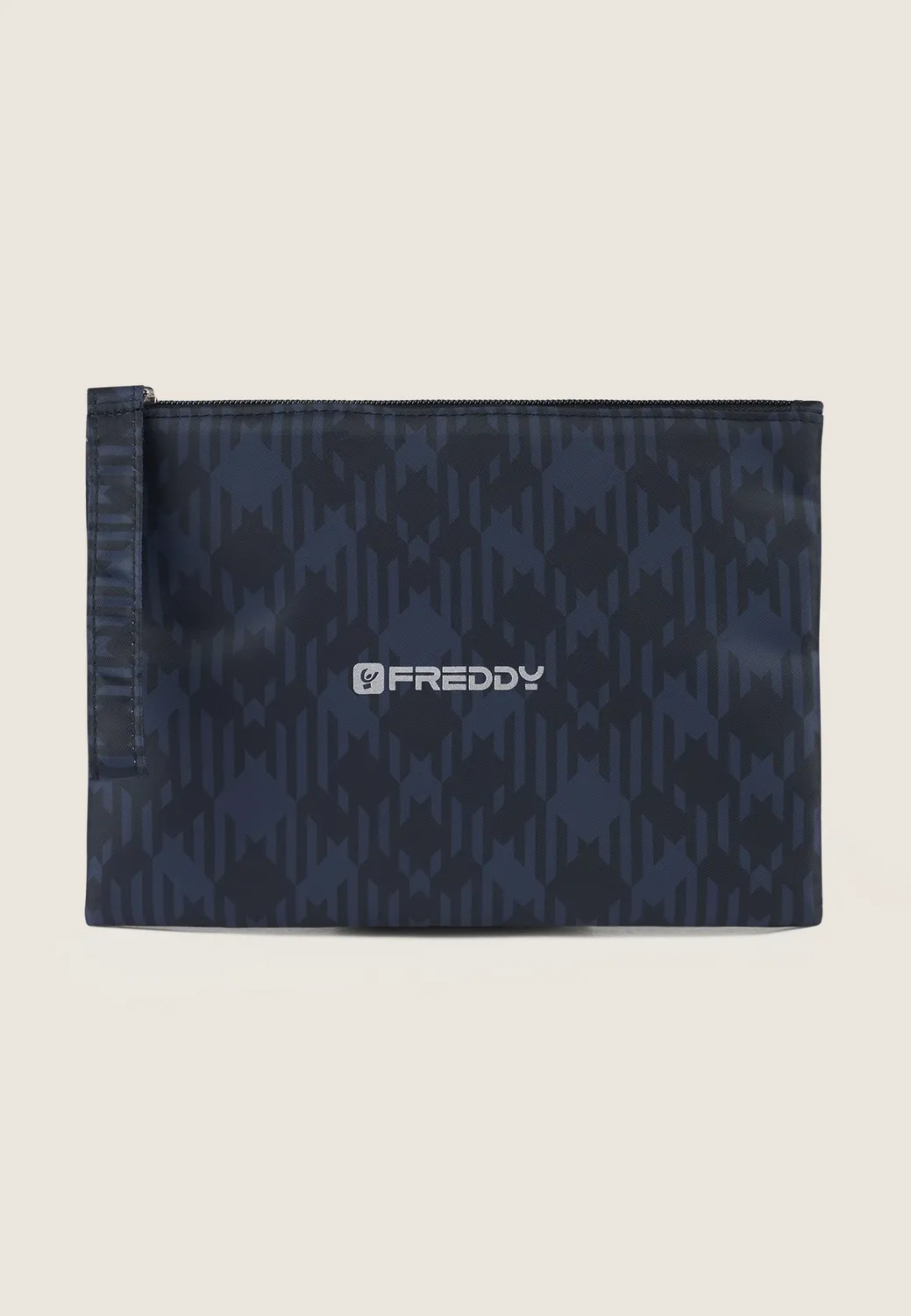 Freddy Tartan Clutch Polyester kariert Handgelenk Trageschlaufe