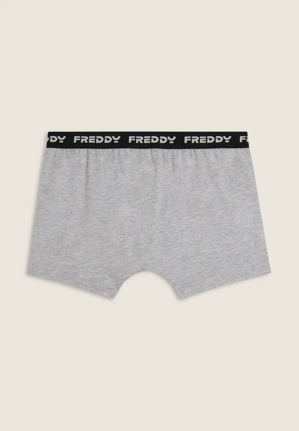 Freddy Boxer Herren Schwarz eng mit Jacquardbund