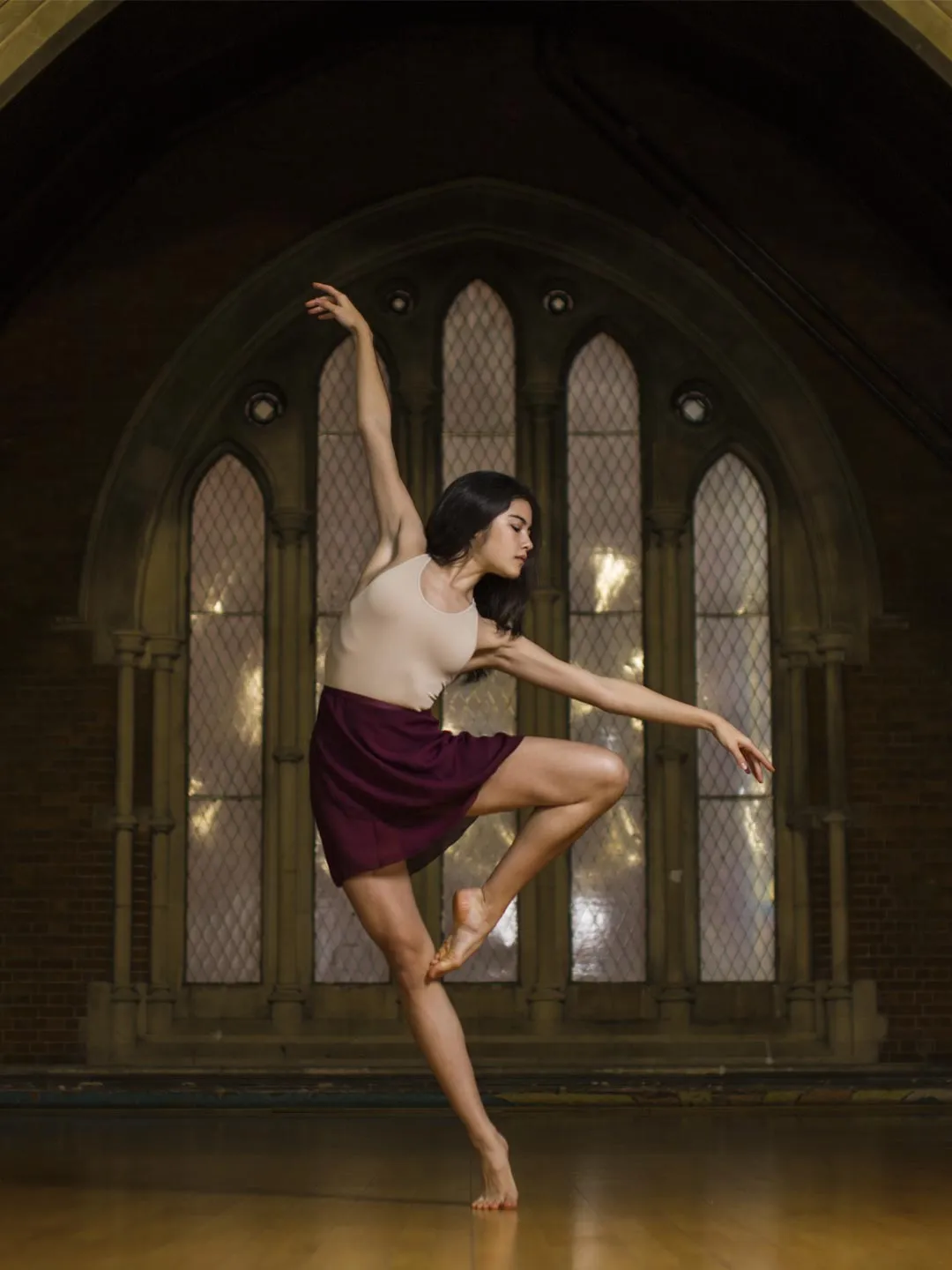 Capezio Class Collection N272 Wickelrock Schwarz Chiffon