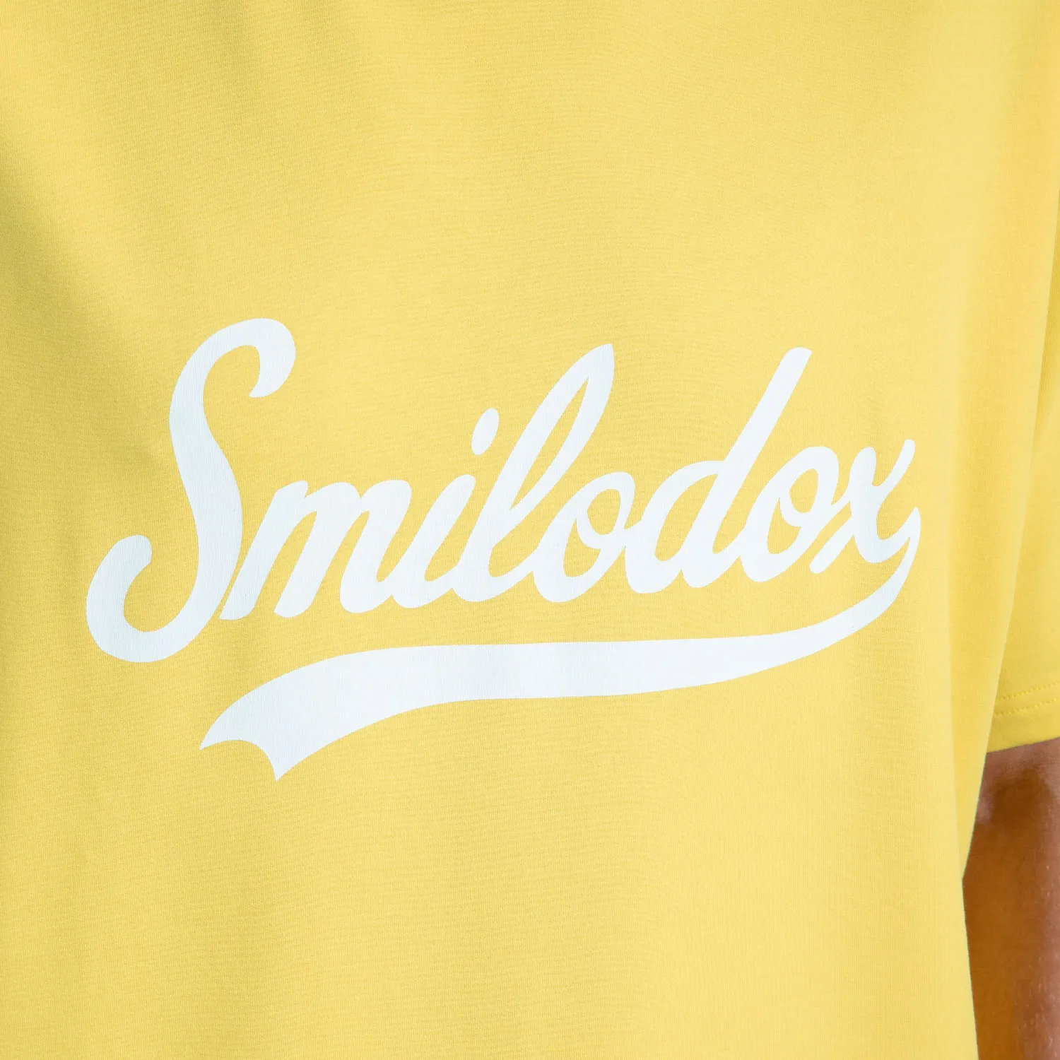 Smilodox Lunara Lorik T-Shirt Schwarz Retro-Print