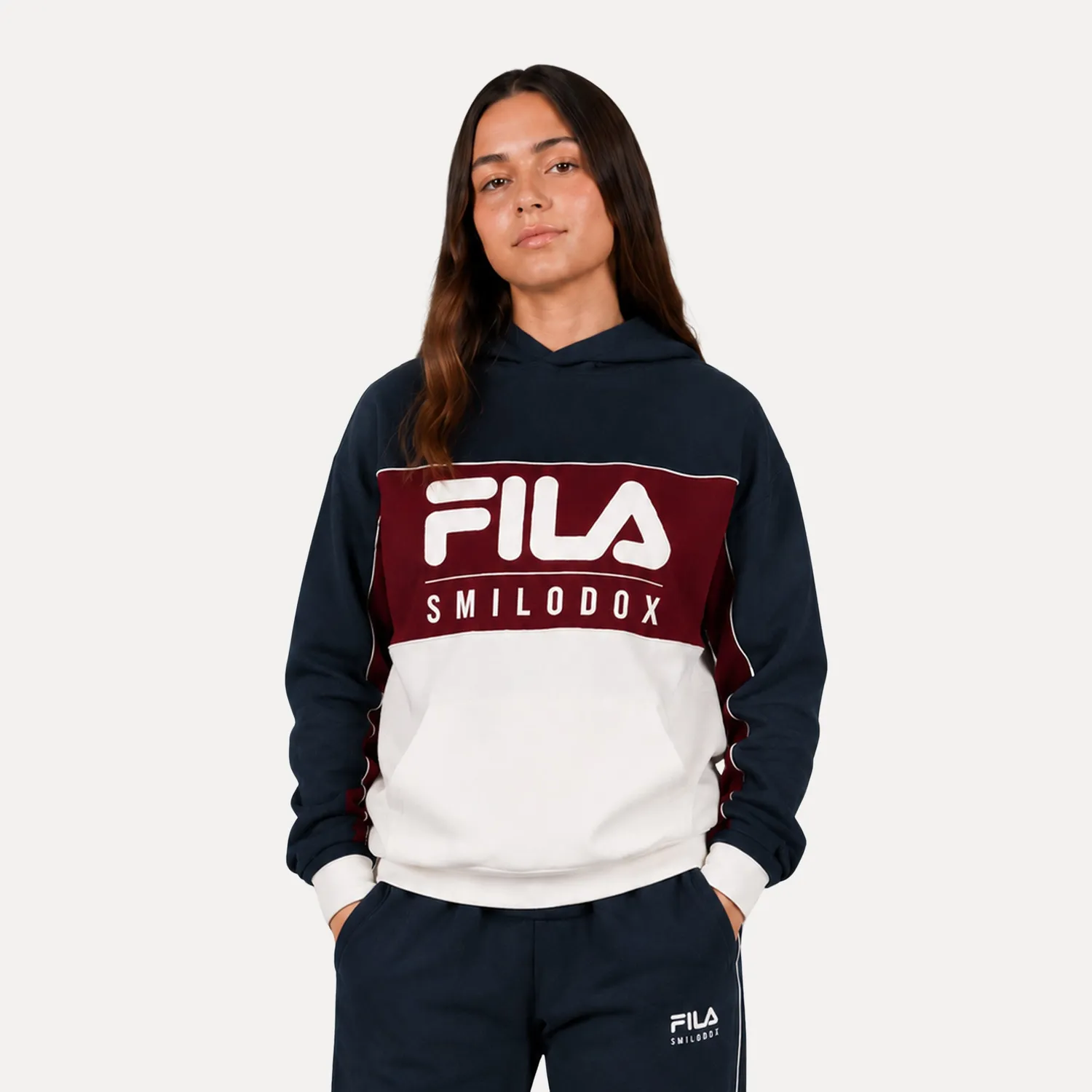 Smilodox x Fila Maye Outfit Set Schwarz 158/164