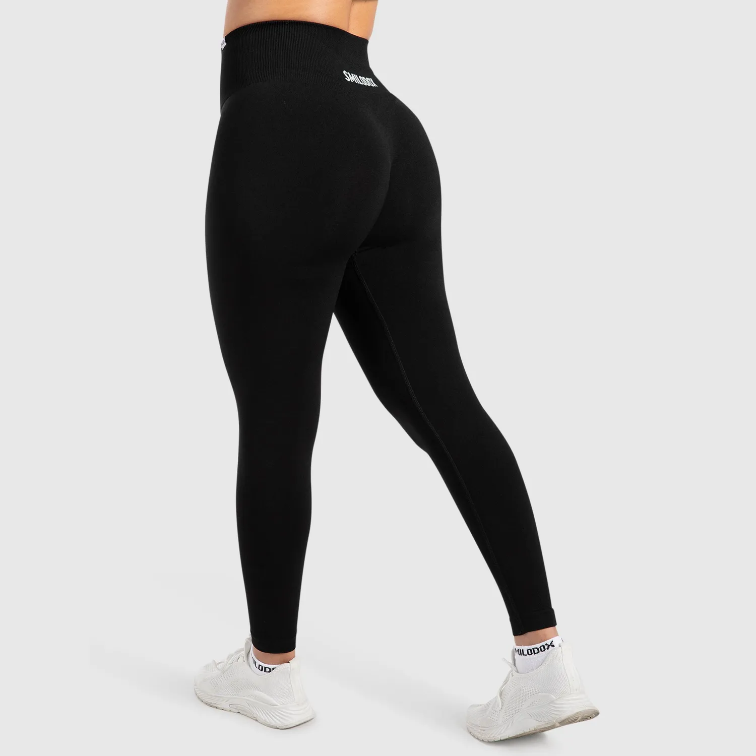 Smilodox Amaze Pro Damen Leggings Schwarz blickdicht
