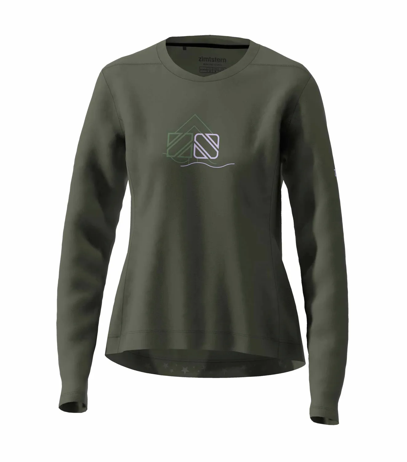 Zimtstern EcoFlowz Shirt LS Damen Longsleeve recycelt