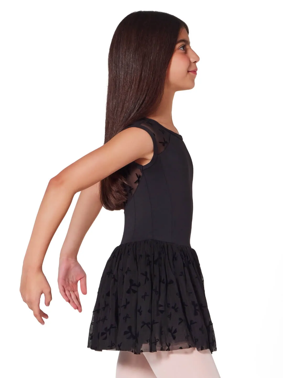 Capezio Take a Bow Brava Tutukleid Kind Rosa Schleife