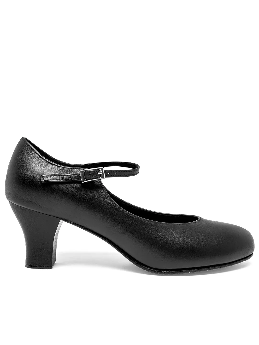 Capezio 830 Cassie Charakterschuh Schwarz 2 Zoll