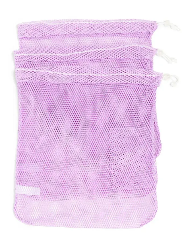 Capezio Bunheads BH1525 Netzbeutel Lavendel 3er belüftet